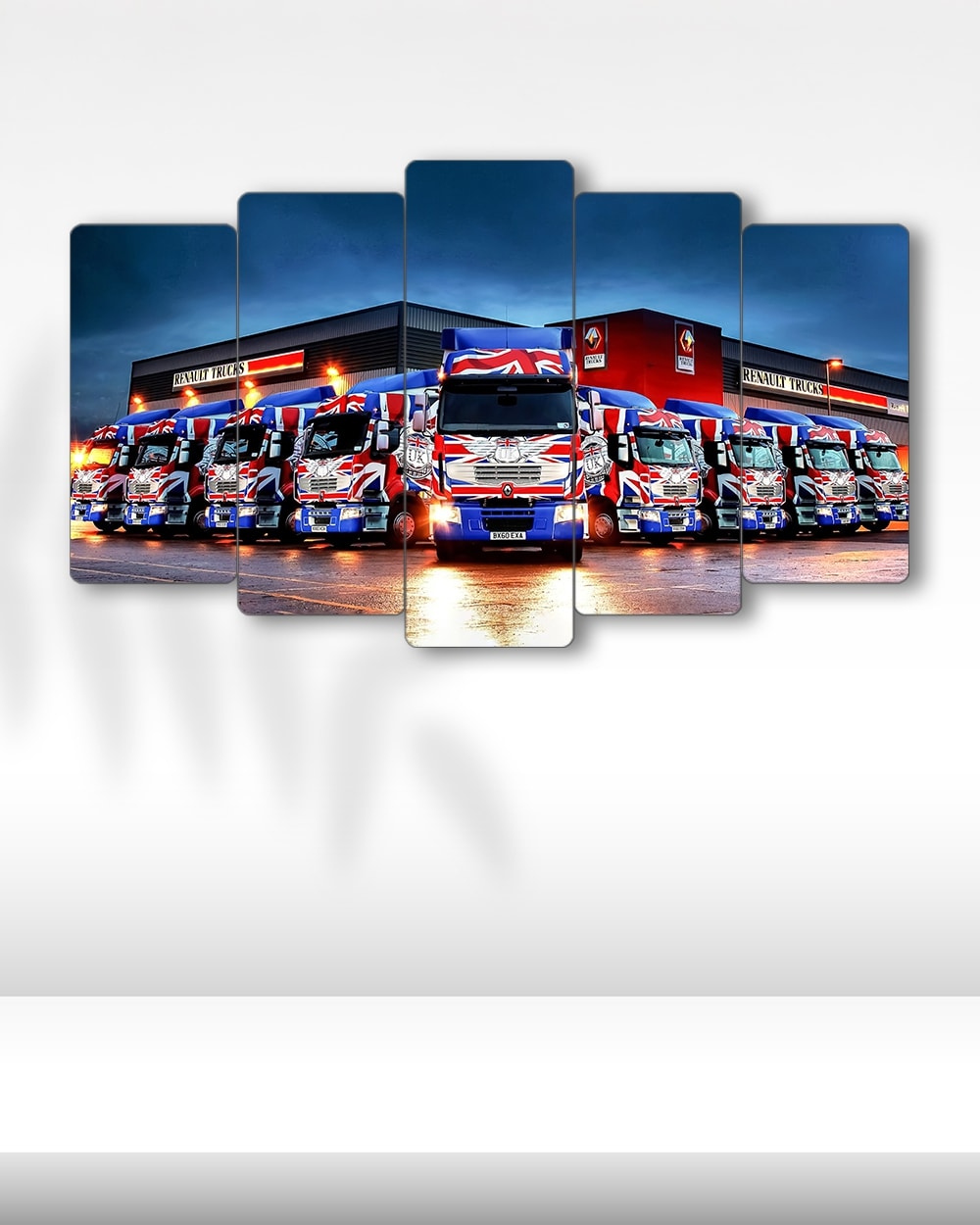 Renault Trucks, Tır - 5 Parçalı Araba Tablo