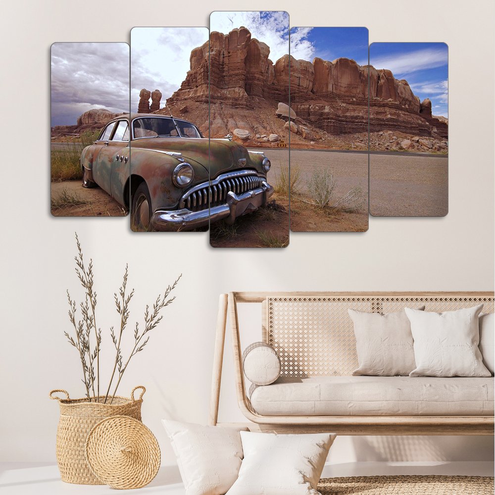 Buick Super Eight 1949 - 5 Parçalı Araba Tablo