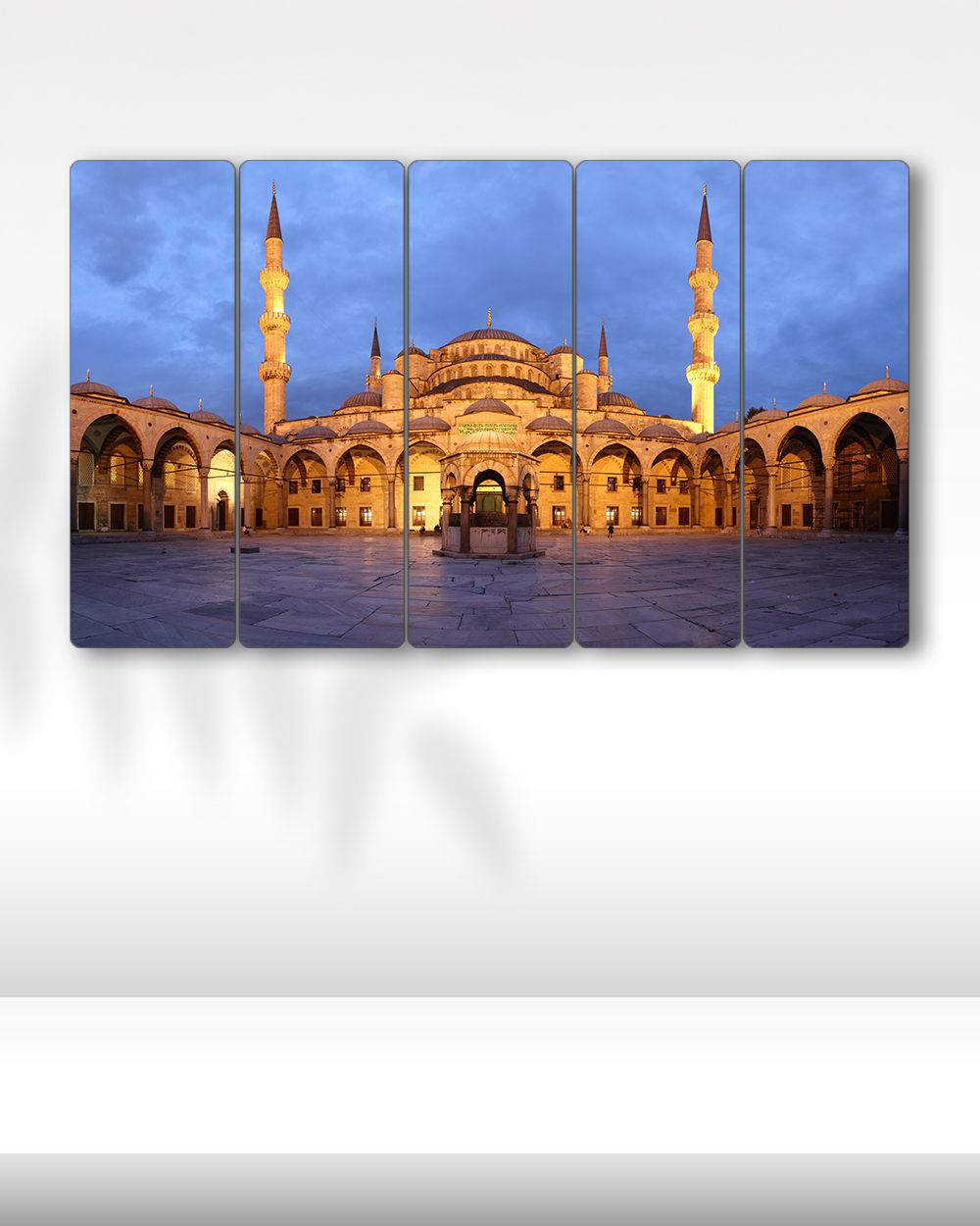 Sultan Ahmet Camii, İstanbul - 5 Parçalı Dini Tablo