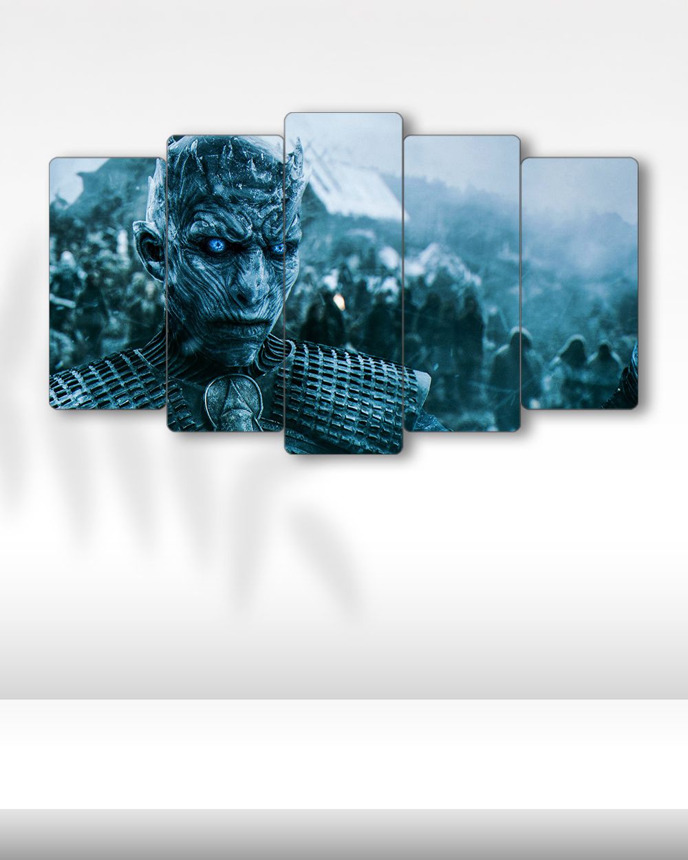 Night King, Game of Thrones - 5 Parçalı Tablo