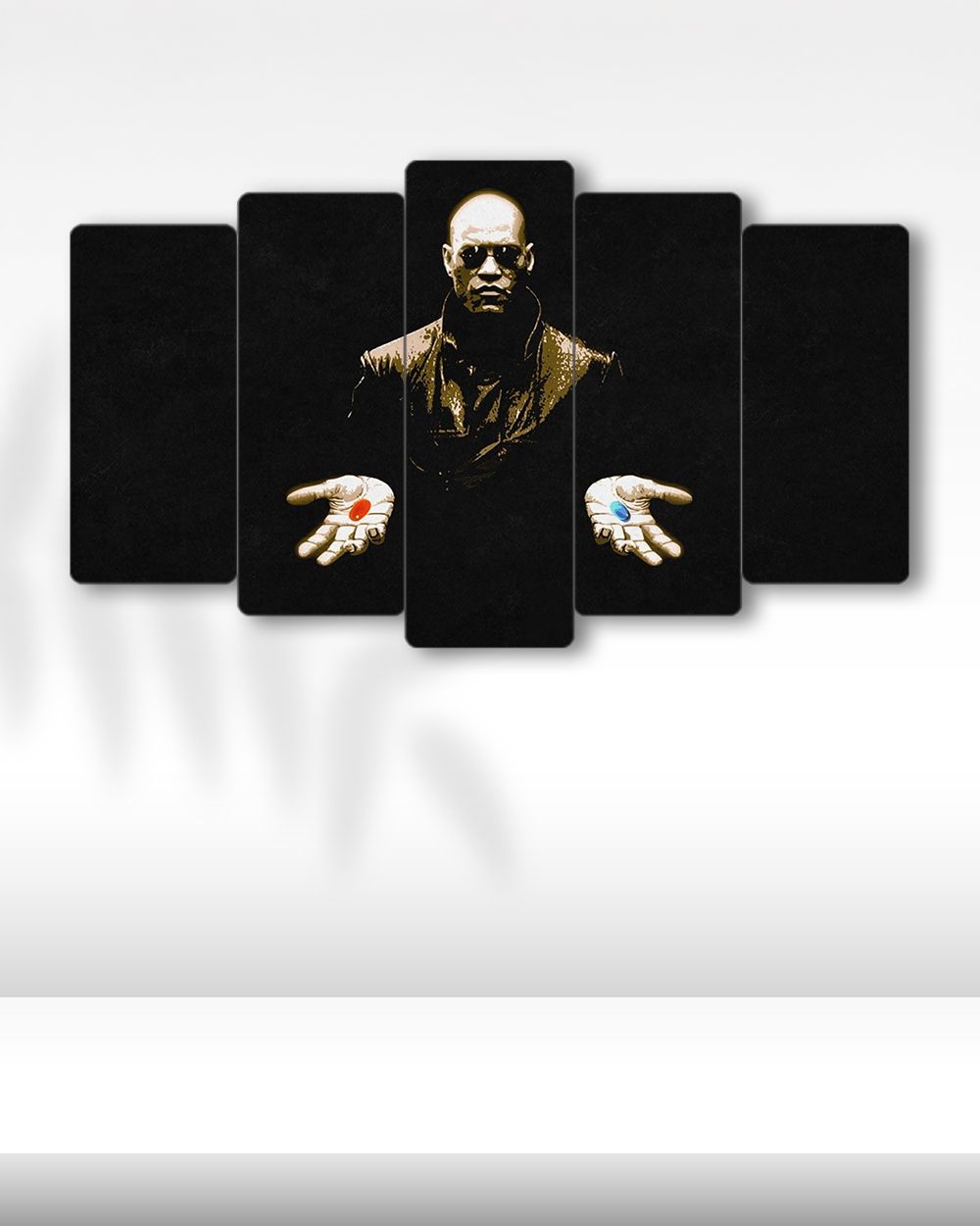 Morpheus Seçim Anı, The Matrix - 5 Parçalı Tablo