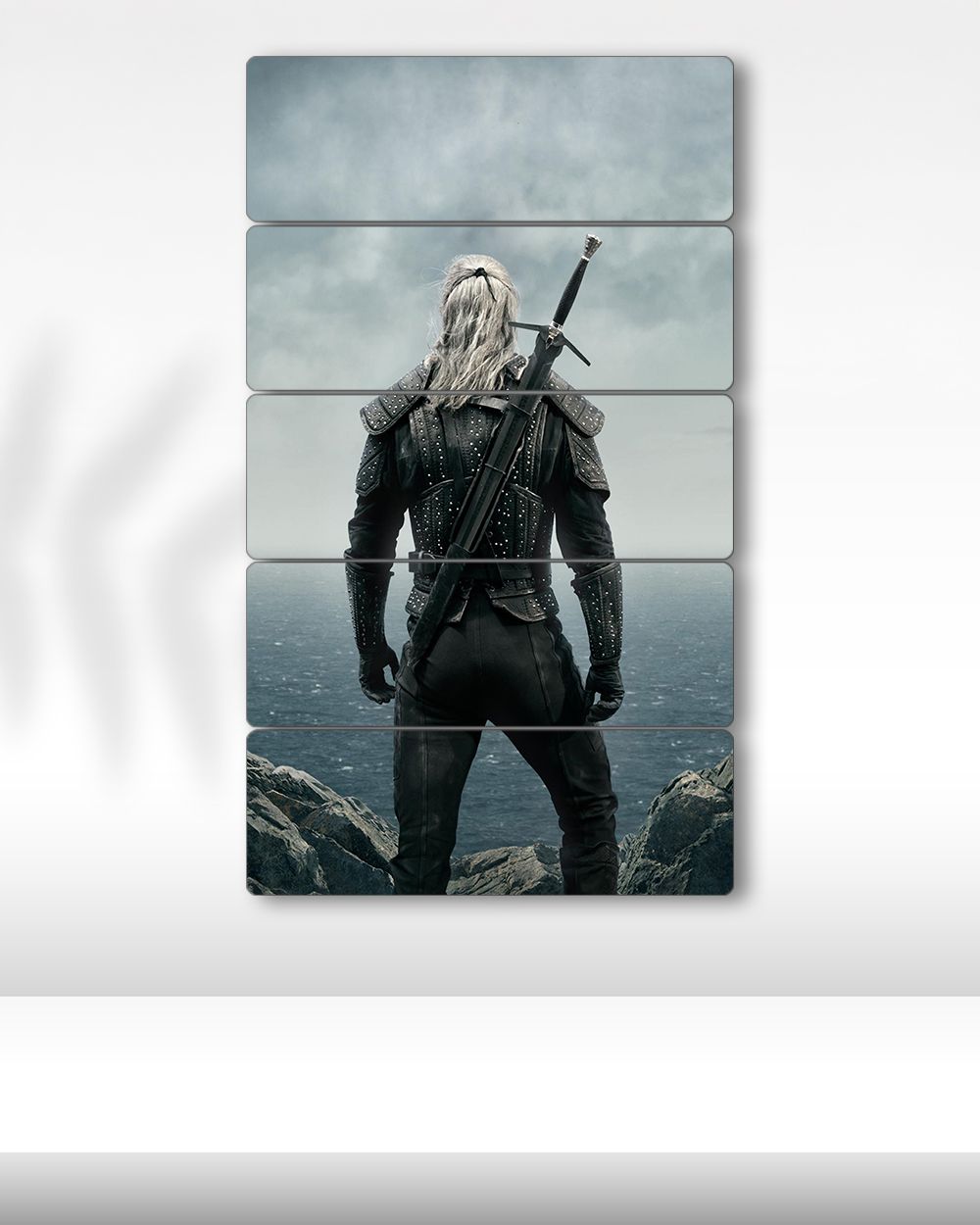The Witcher, Geralt Manzara - 5 Parçalı Tablo