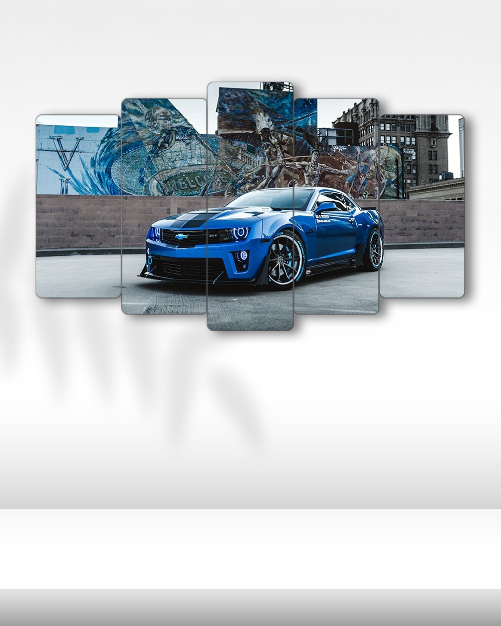 Chevrolet Camaro ZL1 - 5 Parçalı Araba Tablo