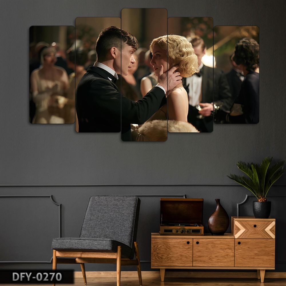 Peaky Blinders, Tommy Shelby Bittiği An - 5 Parçalı Tablo