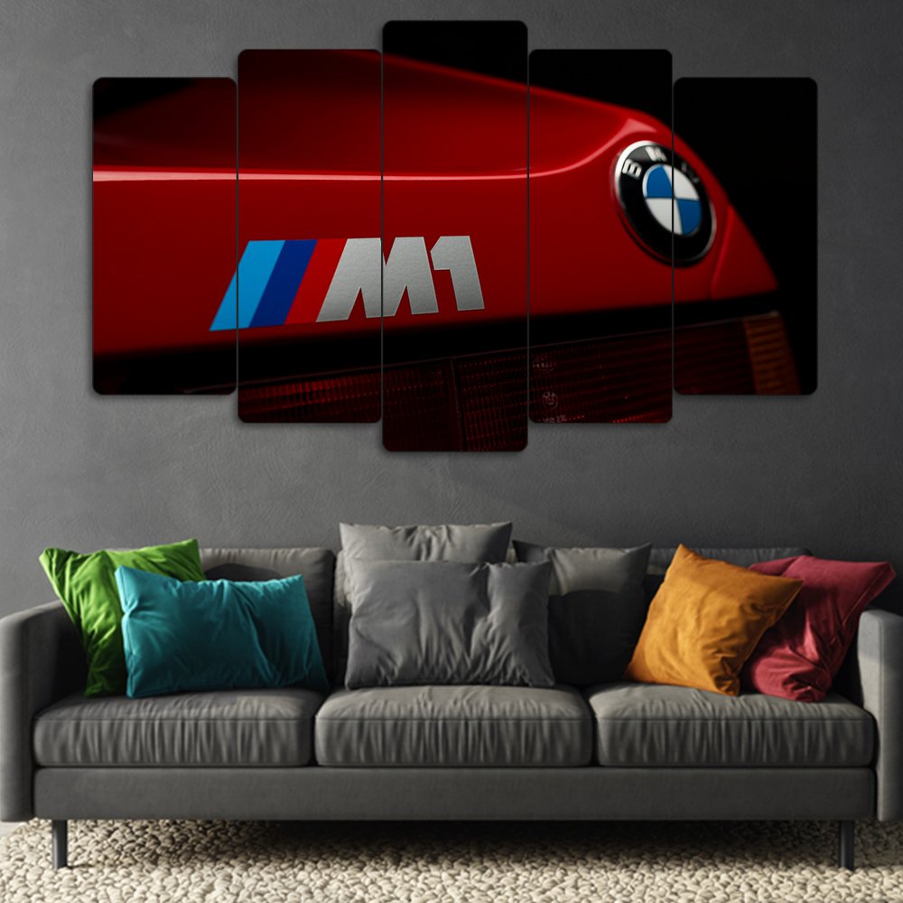 BMW M1 - 5 Parçalı Araba Tablo