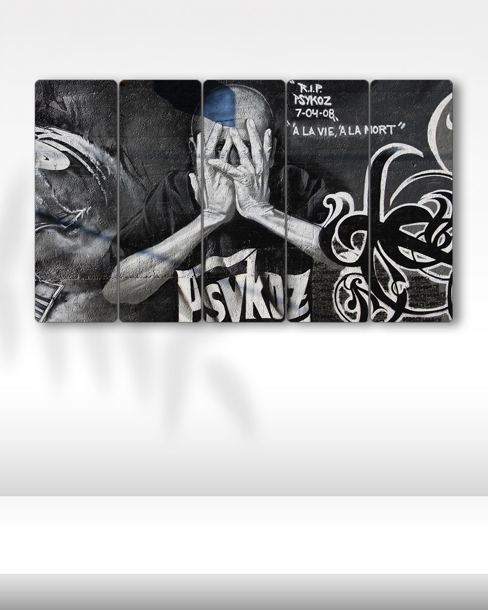 Graffiti, Psykoz R.I.P, Rap - 5 Parçalı Tablo