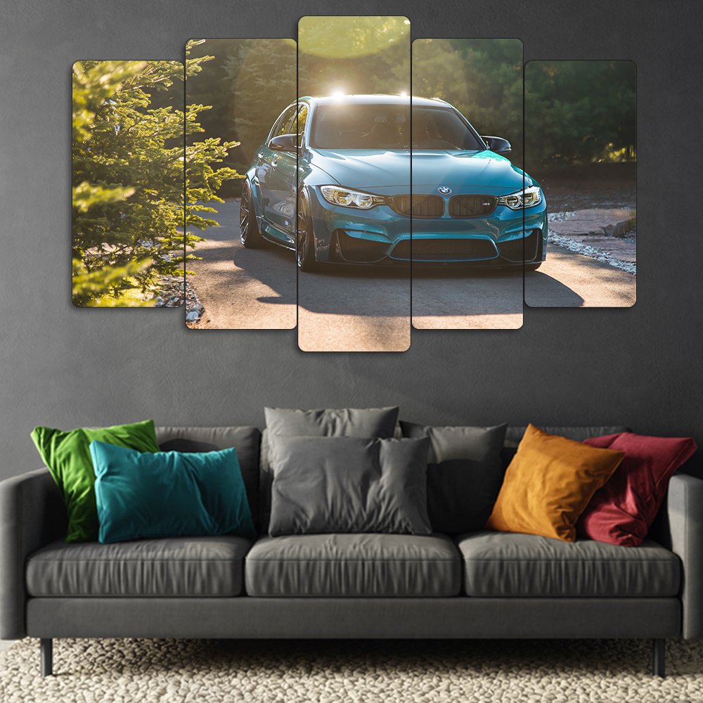 BMW M3 (F80) - 5 Parçalı Araba Tablo