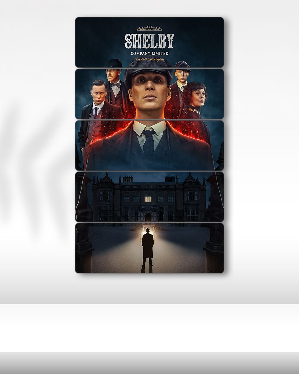 Peaky Blinders, Shelby Company Limited - 5 Parçalı Tablo