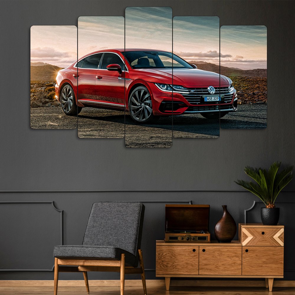 Volkswagen Arteon R-Line - 5 Parçalı Araba Tablo