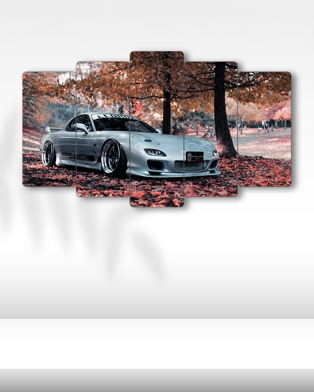 Mazda RX-7 FD3S - 5 Parçalı Araba Tablo