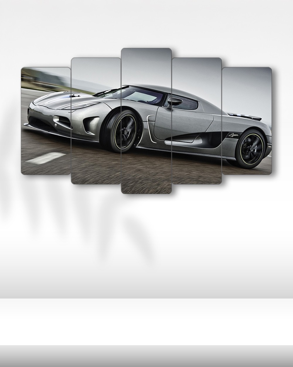 Koenigsegg Agera RS - 5 Parçalı Araba Tablo