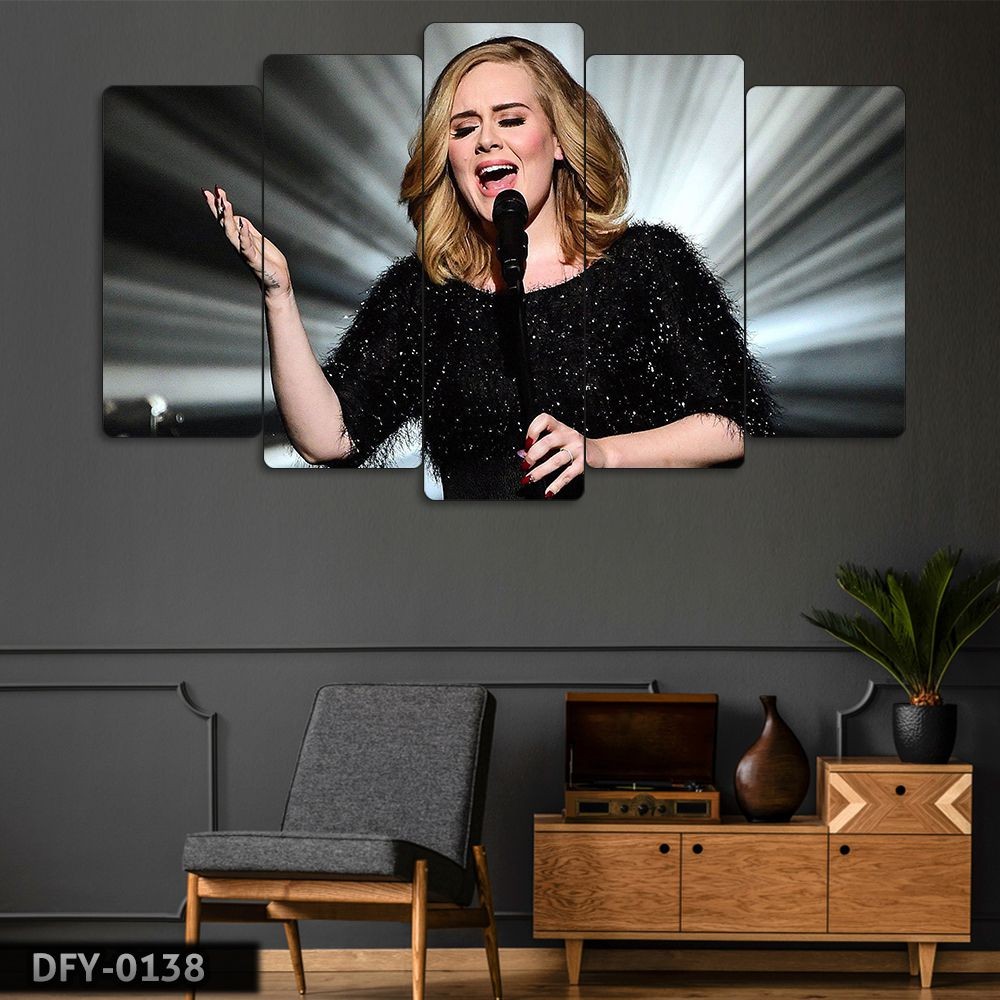 Adele, Konser Performansı - 5 Parçalı Tablo