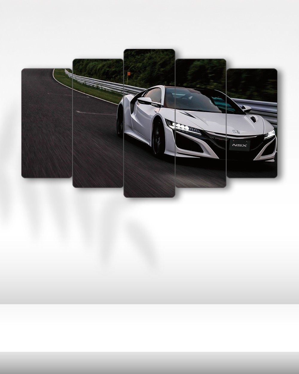 Honda NSX 2020 - 5 Parçalı Araba Tablo