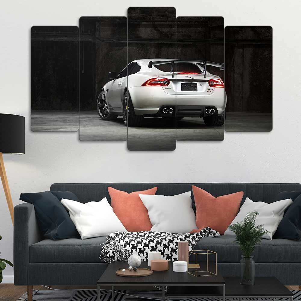 Jaguar XKR-S GT - 5 Parçalı Araba Tablo