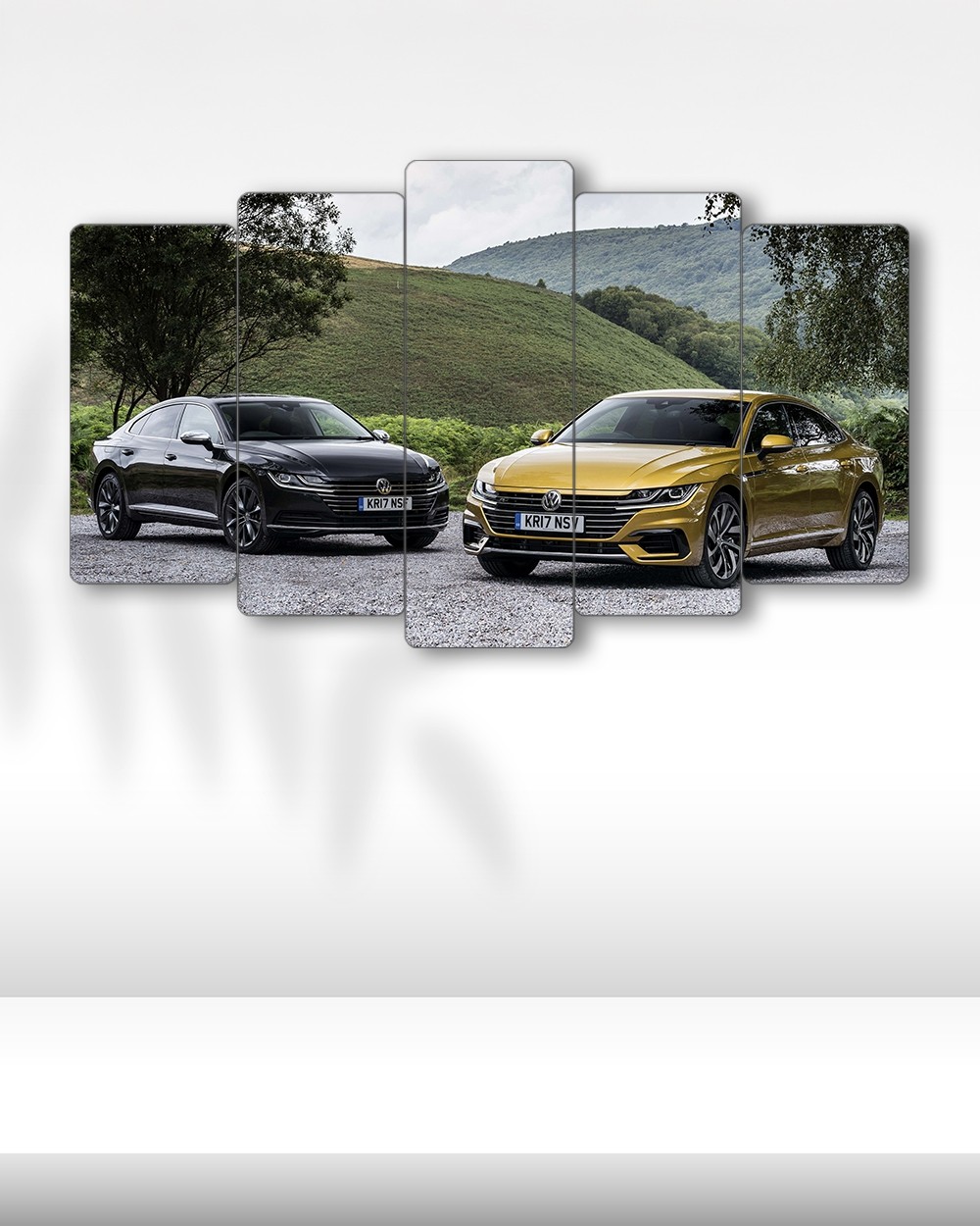 Volkswagen Arteon R-Line 2017 - 5 Parçalı Araba Tablo