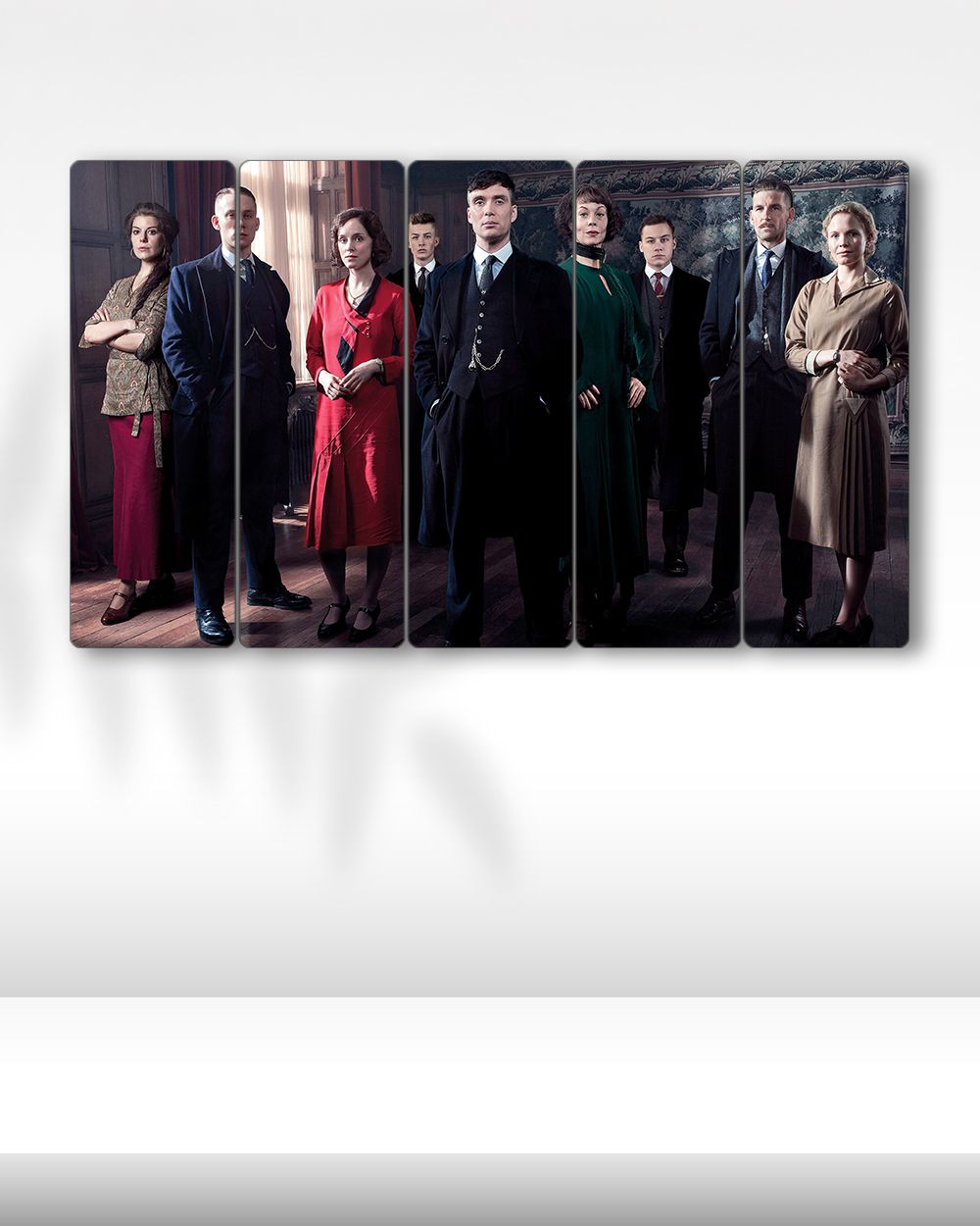 Peaky Blinders, Shelby Ailesi - 5 Parçalı Tablo