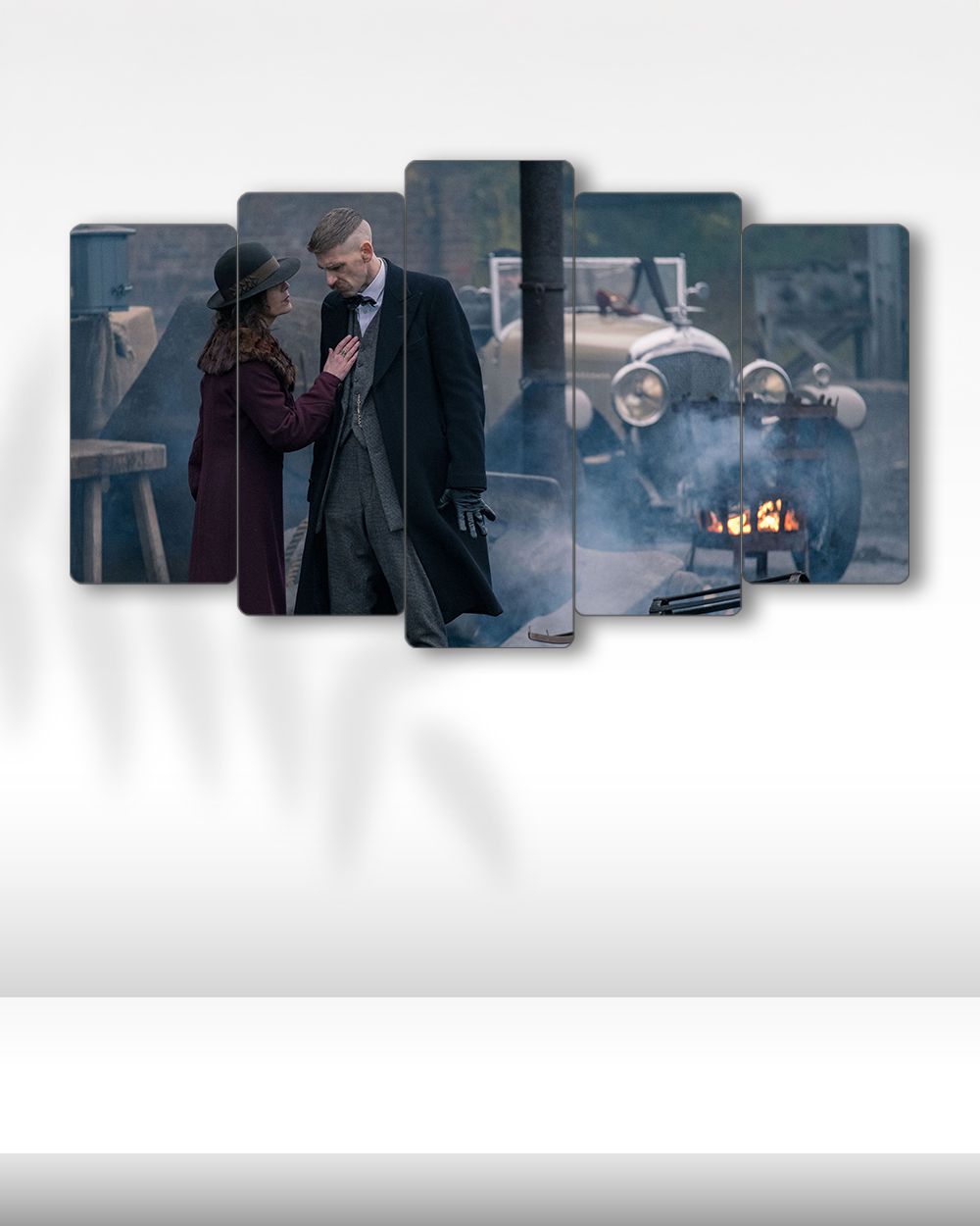 Peaky Blinders, Sokak Sahnesi - 5 Parçalı Tablo