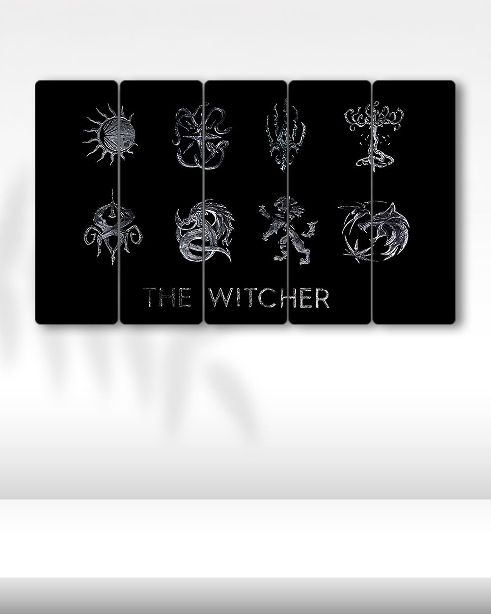 The Witcher, Sembol Tasarımı - 5 Parçalı Tablo