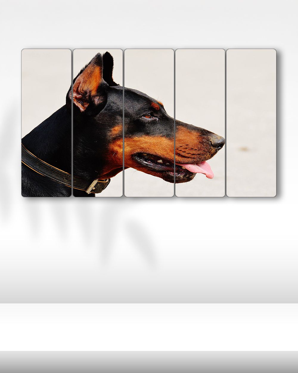 Doberman, Köpek - 5 Parçalı Tablo