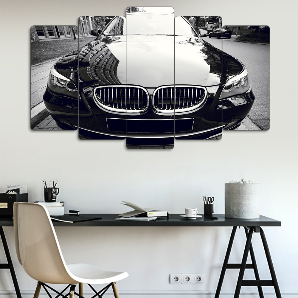 BMW 5 Serisi E60 - 5 Parçalı Araba Tablo