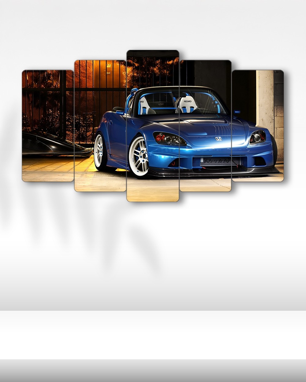 Honda S2000 Roadster - 5 Parçalı Araba Tablo