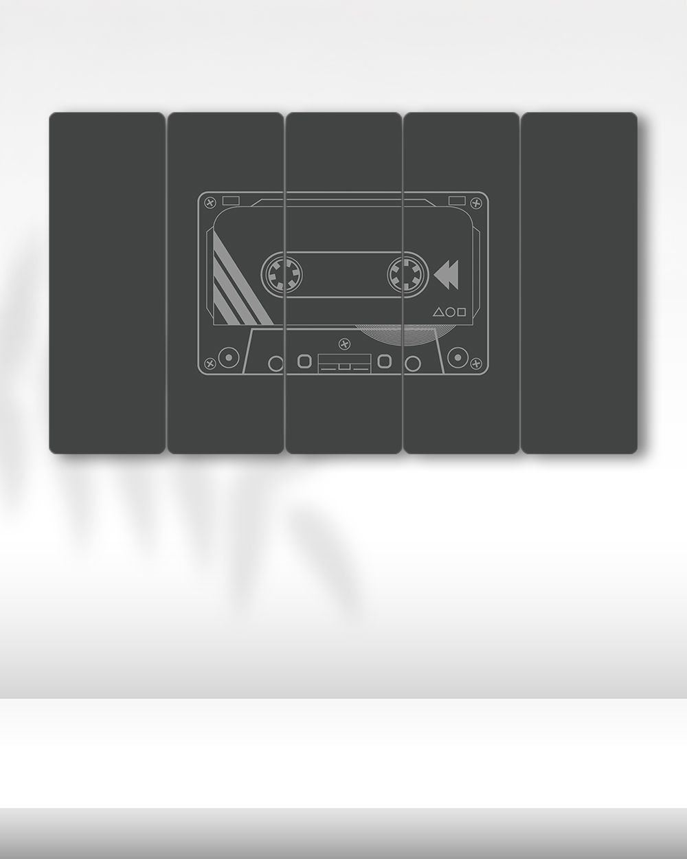 Kaset, 90'lar - 5 Parçalı Tablo