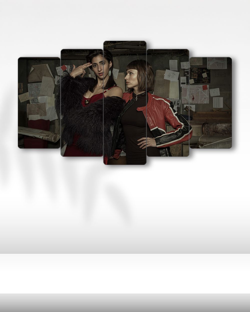 La Casa de Papel, Tokyo & Nairobi - 5 Parçalı Tablo