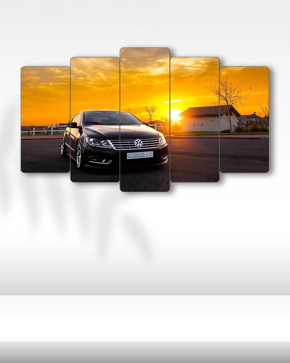 Volkswagen CC 2014 - 5 Parçalı Araba Tablo