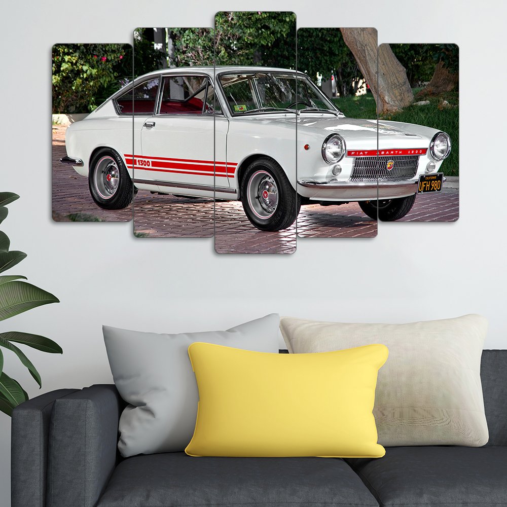 Fiat Abarth 1300 1970 - 5 Parçalı Araba Tablo