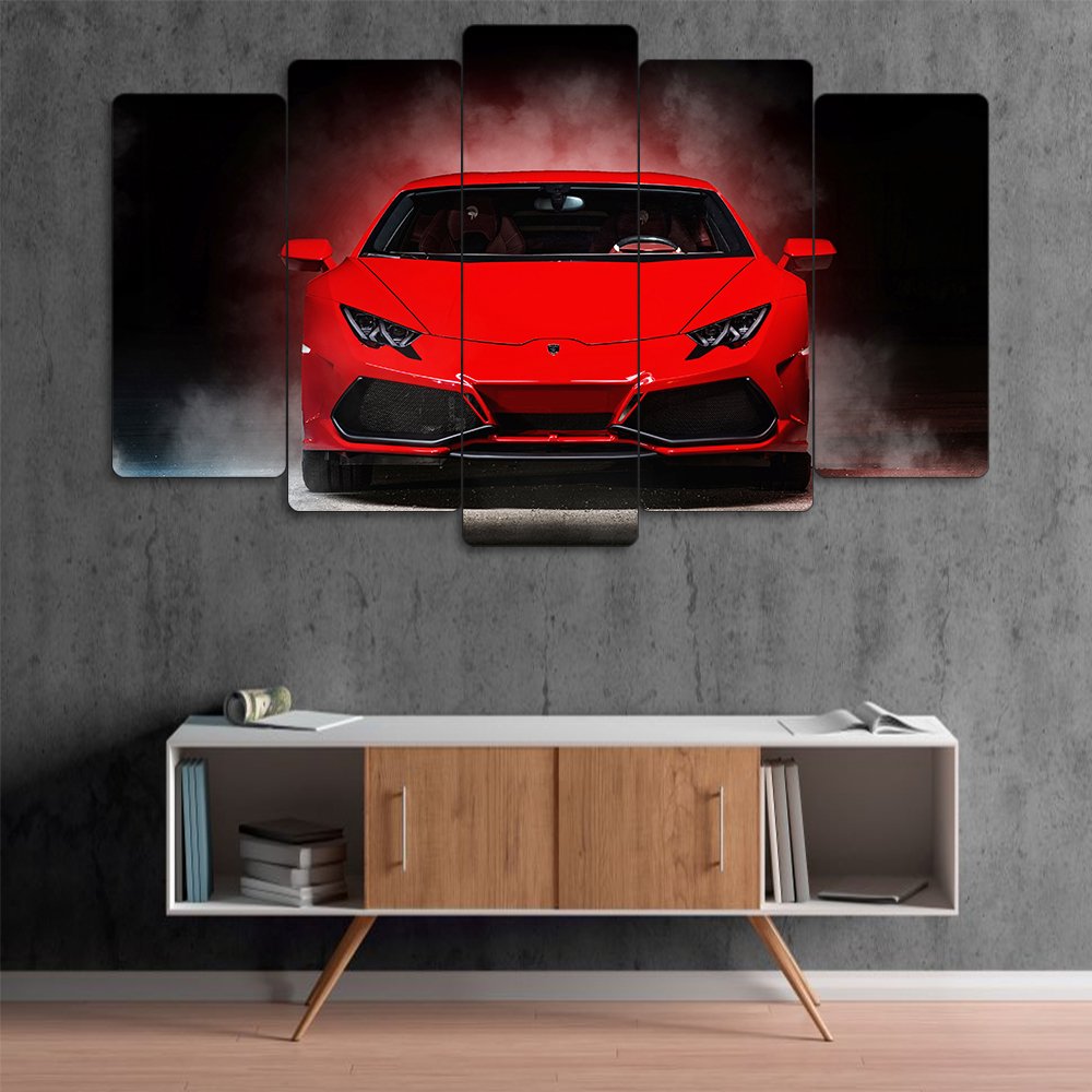2014 Lamborghini Huracán - 5 Parçalı Araba Tablo