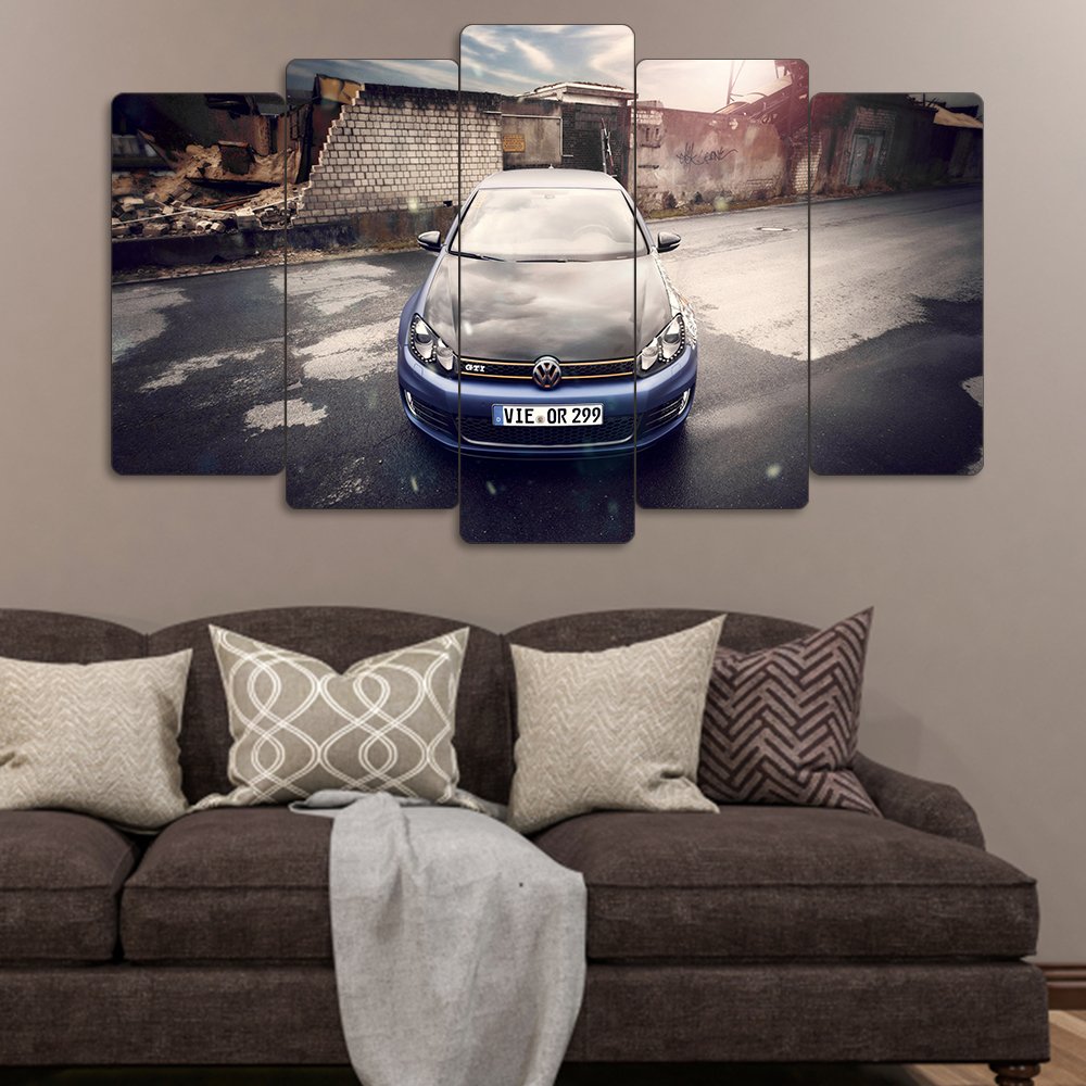 Volkswagen Golf GTI 2012 - 5 Parçalı Araba Tablo