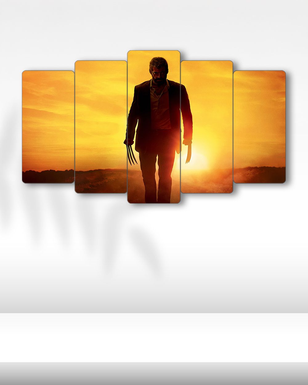 Logan, Gün Batımı - 5 Parçalı Tablo