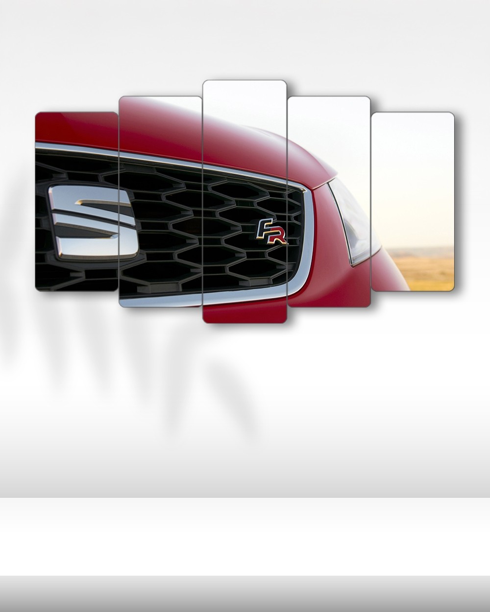 Seat FR Ön Izgara - 5 Parçalı Araba Tablo