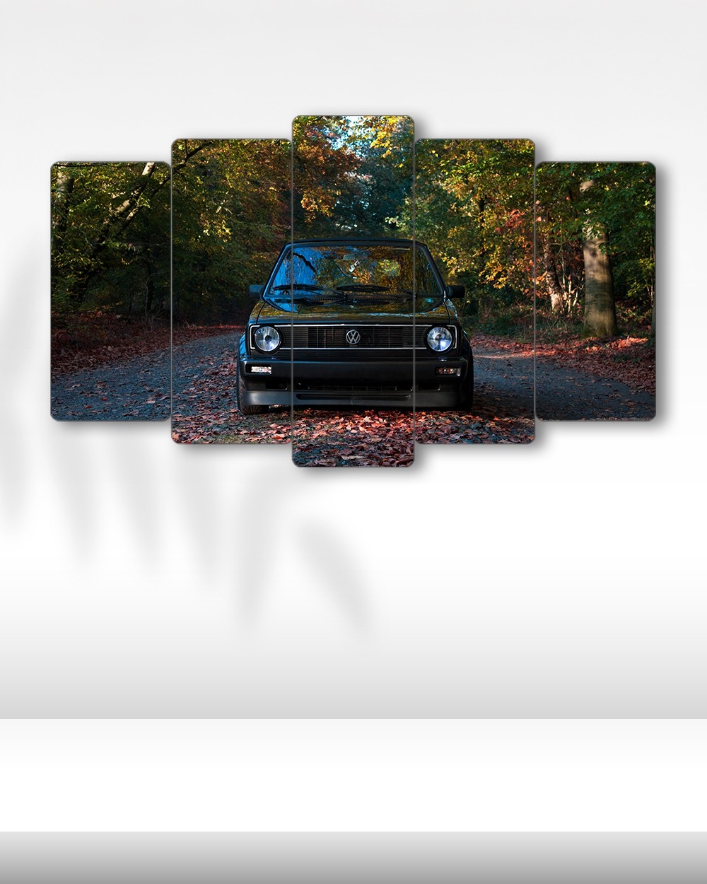 Volkswagen Golf MK1 1983 - 5 Parçalı Araba Tablo
