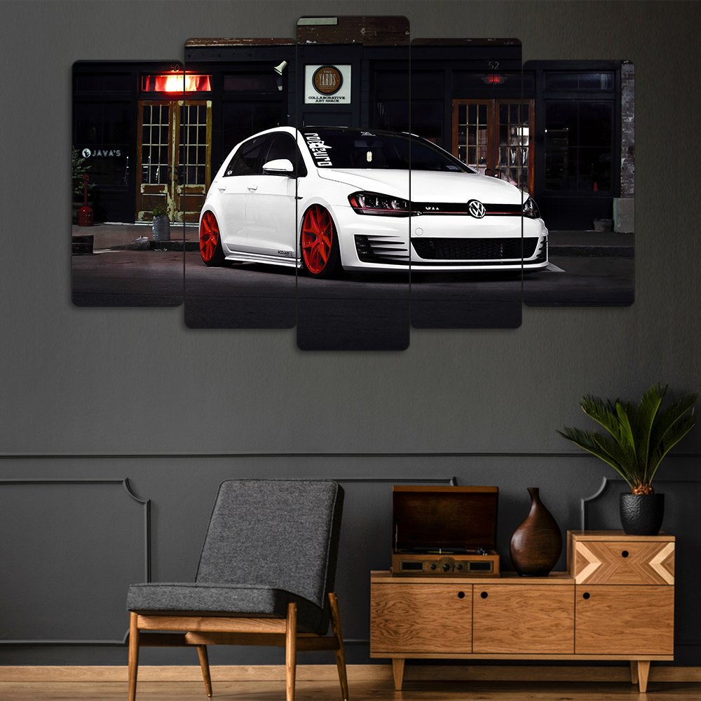 Volkswagen Golf GTI MK7 - 5 Parçalı Araba Tablo