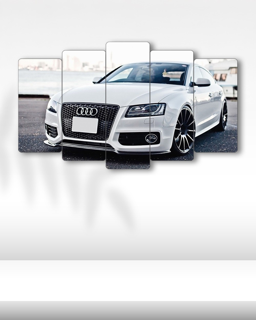 Audi A5 (B8) Coupe - 5 Parçalı Araba Tablo