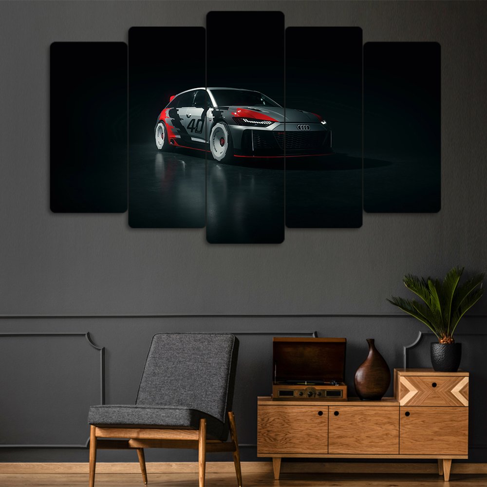 Audi RS3 LMS 2024 - 5 Parçalı Araba Tablo
