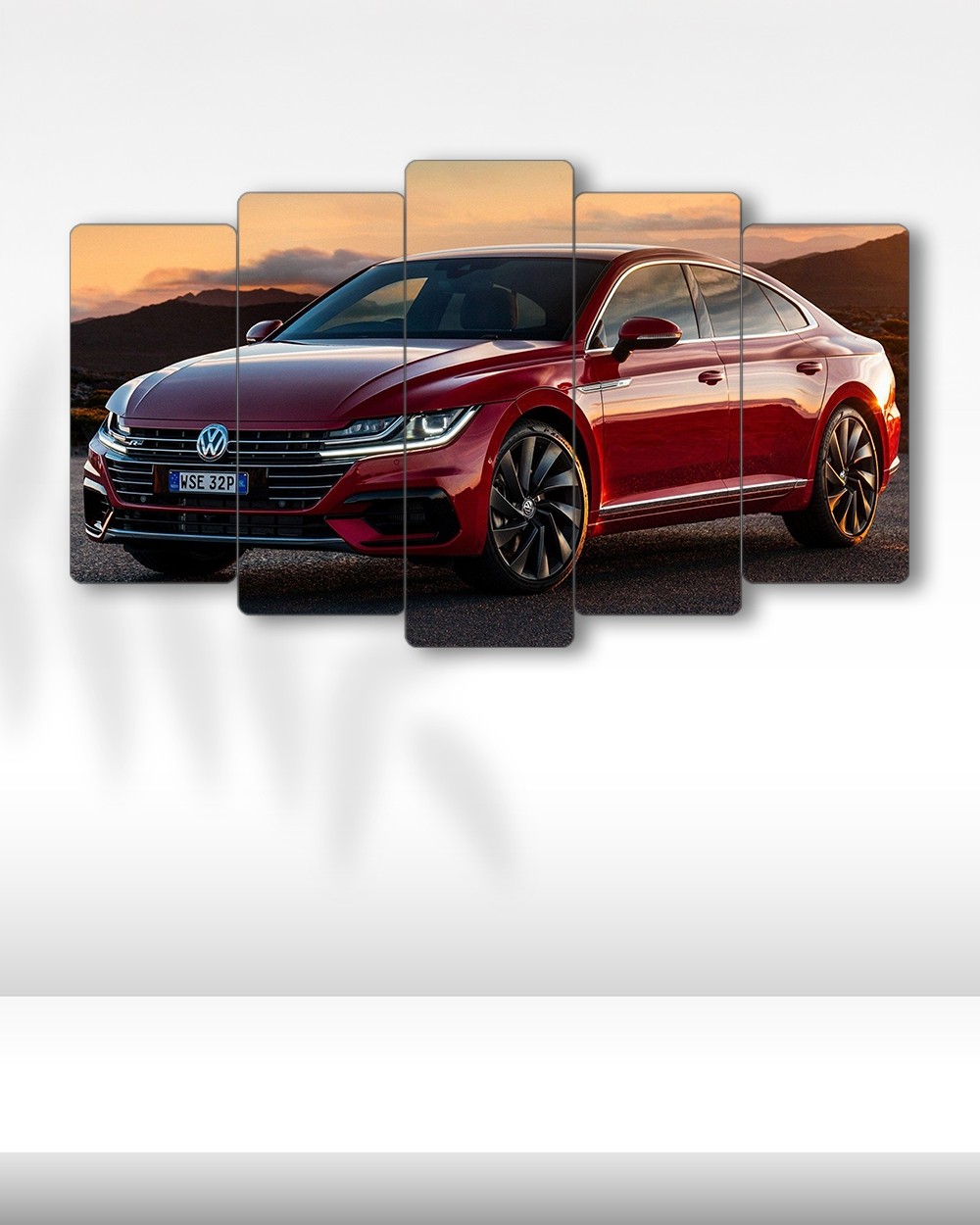 Volkswagen Arteon R-Line - 5 Parçalı Araba Tablo