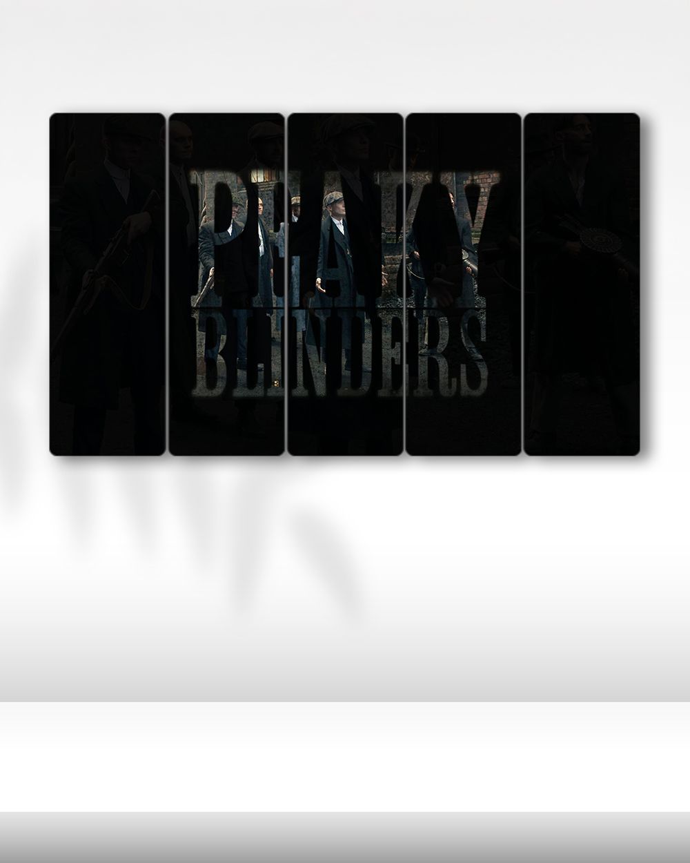 Peaky Blinders, Logo Tasarımı - 5 Parçalı Tablo