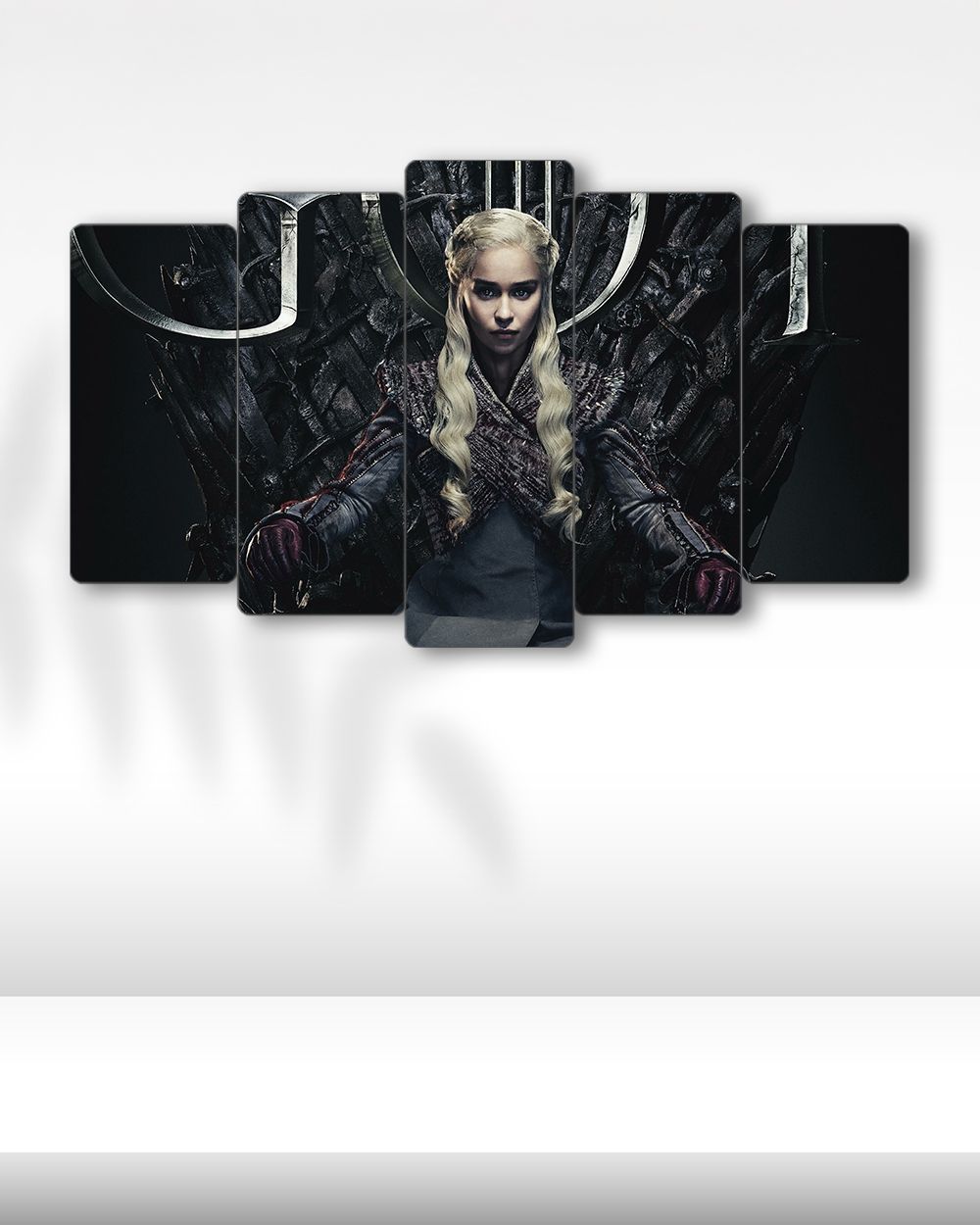 Game of Thrones, Daenerys Tahtta - 5 Parçalı Tablo
