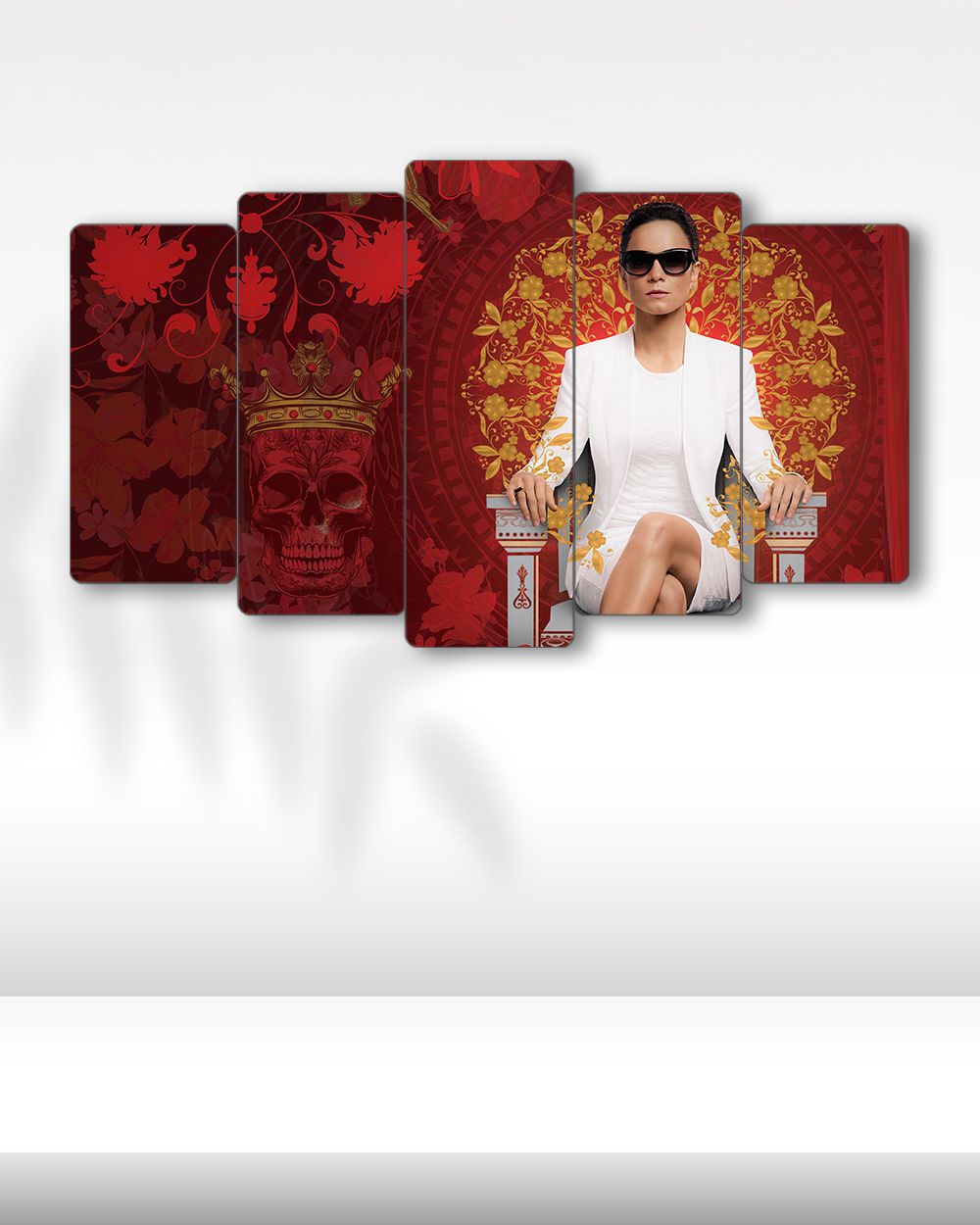 Queen of the South, Teresa Mendoza Taht Sahnesi - 5 Parçalı Tablo