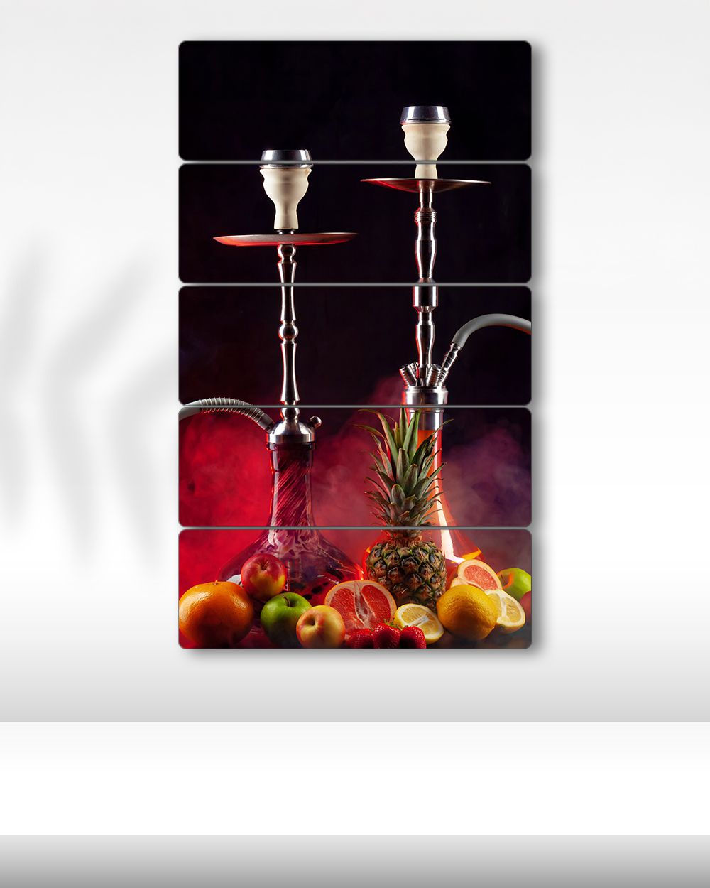 Meyve Aromalı Keyif - 5 Parçalı Nargile Tablo
