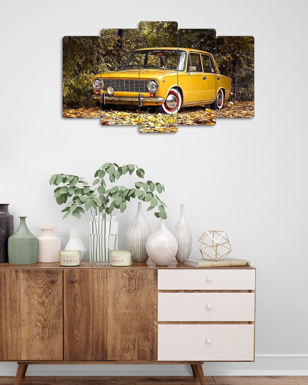 Lada 2101 Zhiguli - 5 Parçalı Araba Tablo