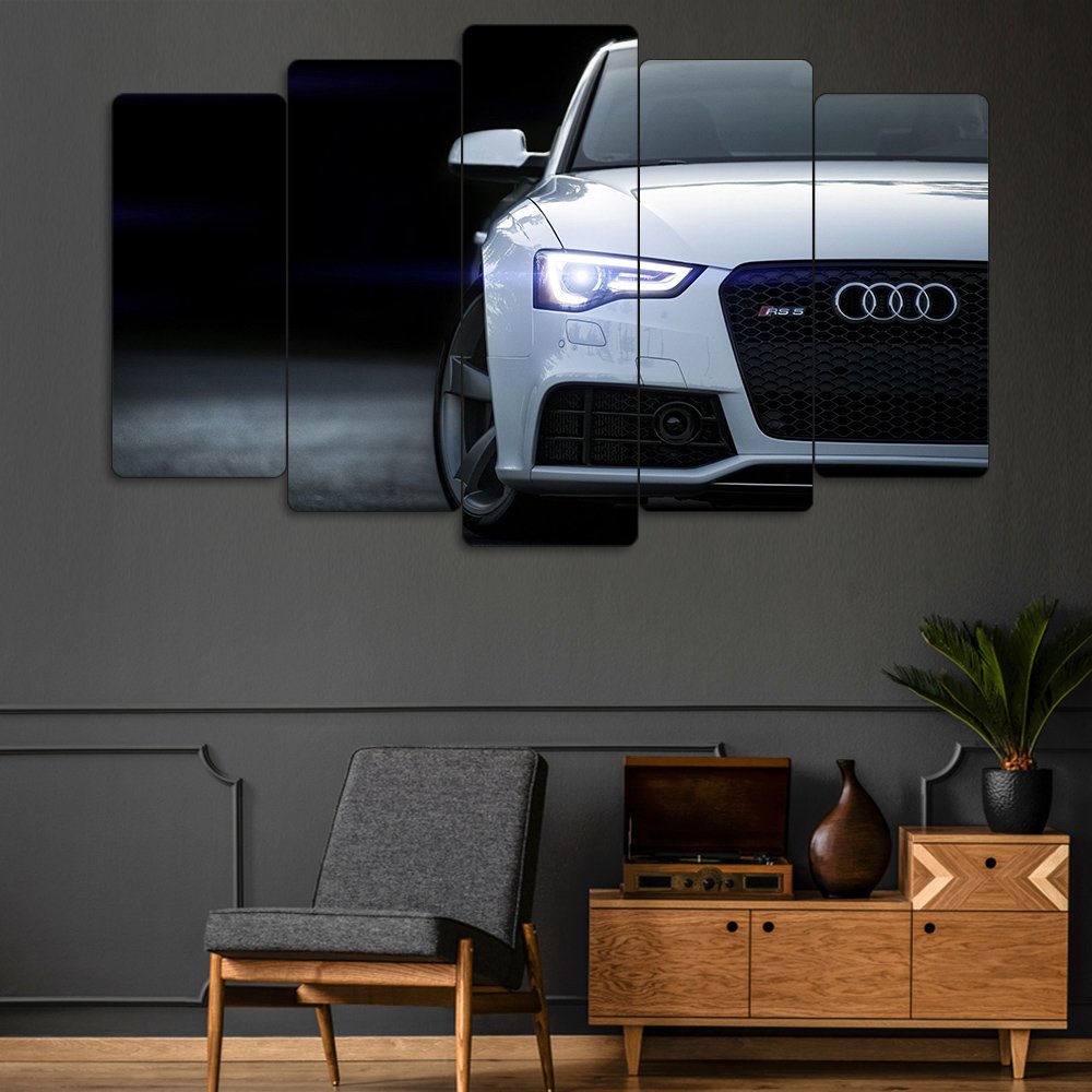 Audi RS5 - 5 Parçalı Araba Tablo