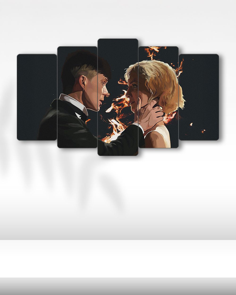 Peaky Blinders, Thomas ve Grace - 5 Parçalı Tablo