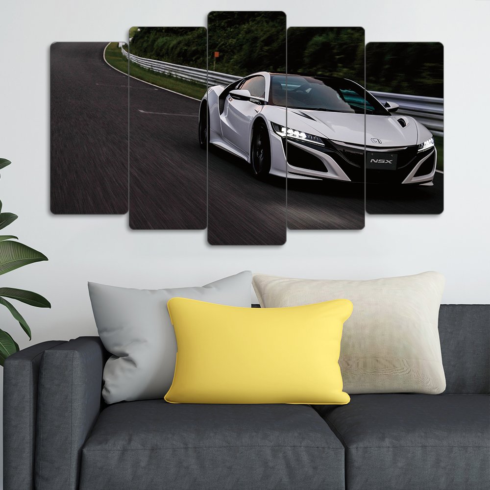 Honda NSX 2020 - 5 Parçalı Araba Tablo