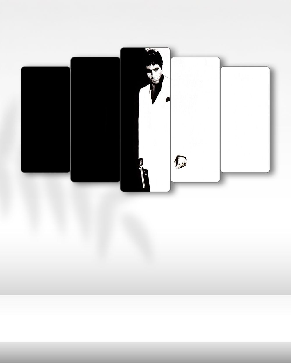 Tony Montana, Scarface - 5 Parçalı Tablo