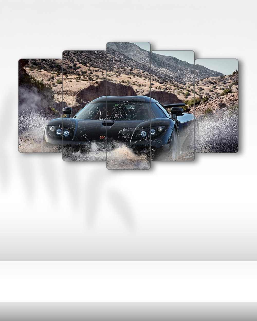 Koenigsegg CCX - 5 Parçalı Araba Tablo