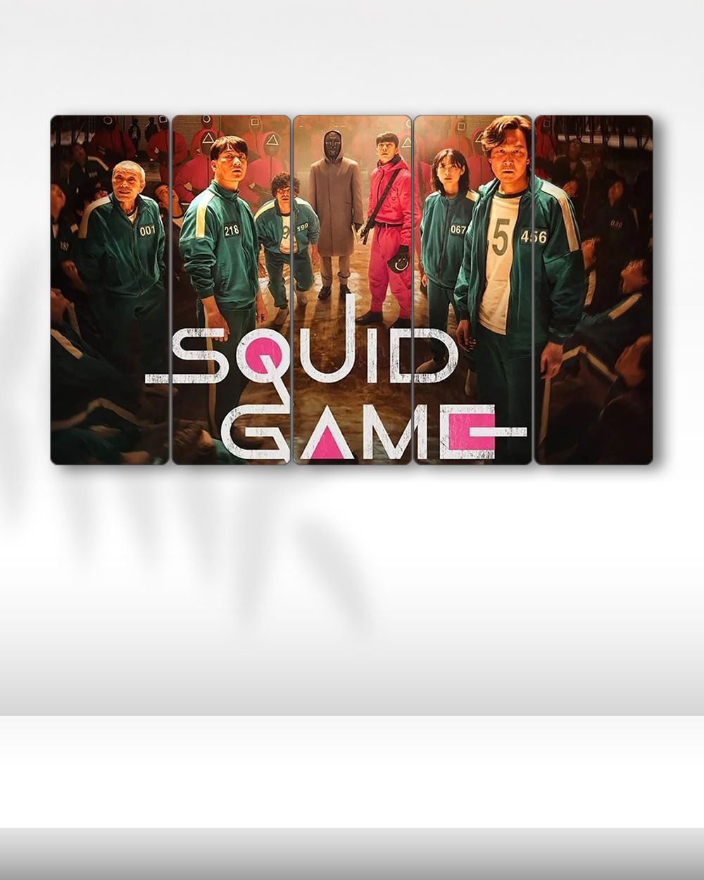 Squid Game, Arena Oyuncuları - 5 Parçalı Tablo