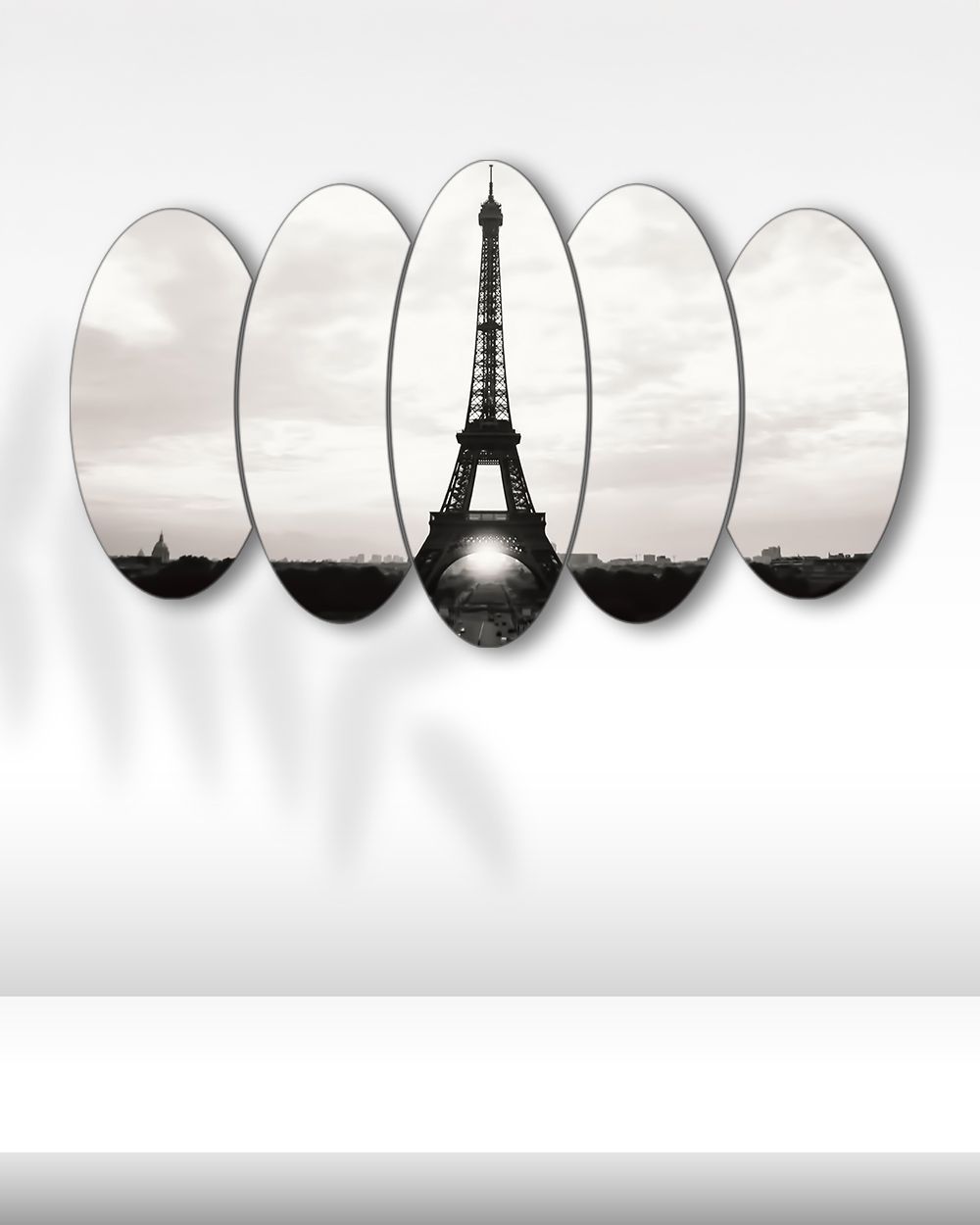 Eyfel Kulesi Paris - 5 Parçalı Tablo